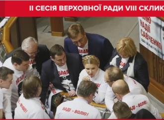 «Батьківщина» звітує перед Україною, 10.08.2015