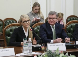 Юлія Тимошенко закликала Німеччину та Францію продовжувати зусилля з відновлення миру в Україні, 23.02.2016