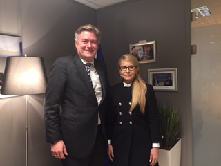 Юлія Тимошенко подякувала Генеральному секретарю ЄНП за підтримку України