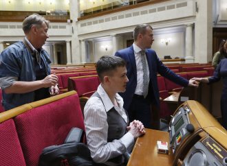 Надія Савченко вперше побувала у Верховній Раді