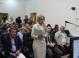 Під час засідання суду за позовом Юлії Тимошенко проти уряду, 31.08.2016