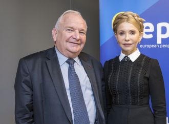 Президент ЄНП Жозеф Доль привітав Юлію Тимошенко з перемогою на виборах в ОТГ