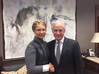 Юлія Тимошенко зустрілася з головою Комітету Сенату США