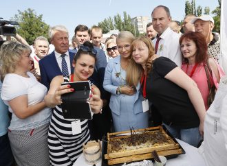 Юлія Тимошенко перебуває з робочим візитом у Миколаєві, 29.08.2018