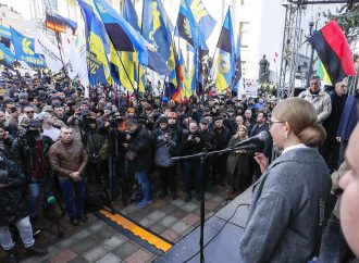 Зустріч Юлії Тимошенко з активістами, які вийшли на захист землі, 18.12.2019