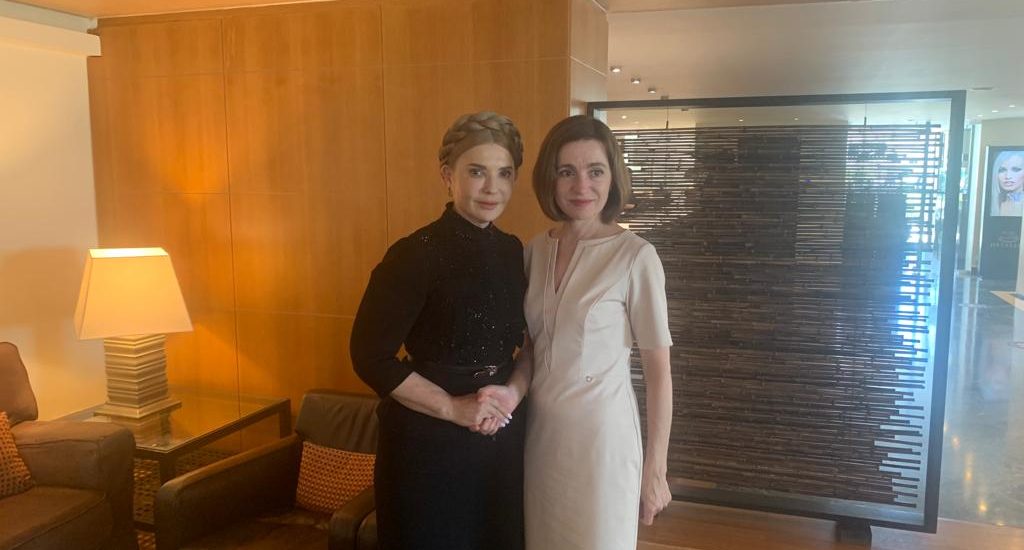 Юлія Тимошенко зустрілася з Президентом Молдови