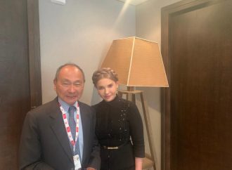 Юлія Тимошенко зустрілася з філософом Френсісом Фукуямою