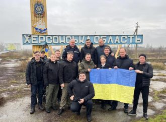 Юлія Тимошенко з депутатами Одещини побувала у звільненому Херсоні