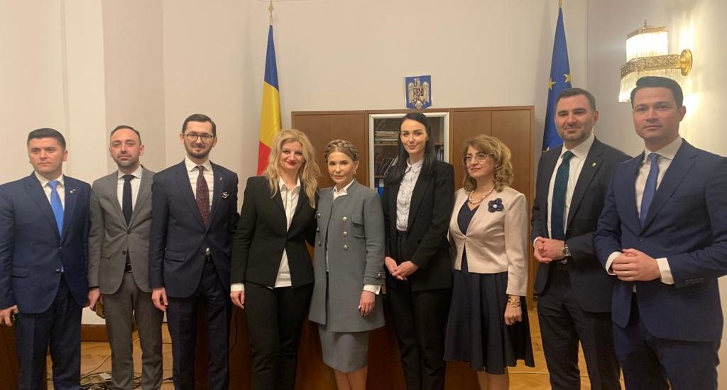 Юлія Тимошенко зустрілася з групою депутатів Парламенту Румунії