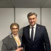 Юлія  Тимошенко зустрілася з Премʼєром Хорватії