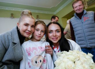 Юлія Тимошенко та Київська організація «Батьківщини», яку очолює Валерій Дубіль, зустрілися з переселенцями з Донбасу, 08.04.2026