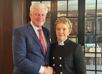 Юлія Тимошенко зустрілася з колишнім Головою МДС Стівеном Гарпером